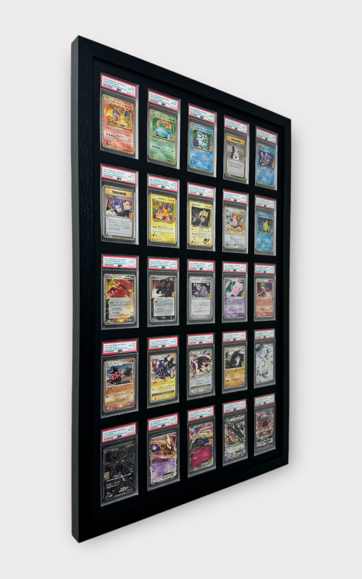 Sold Out - PRE ORDER: 25 Grid PSA/CGC Wall Frame