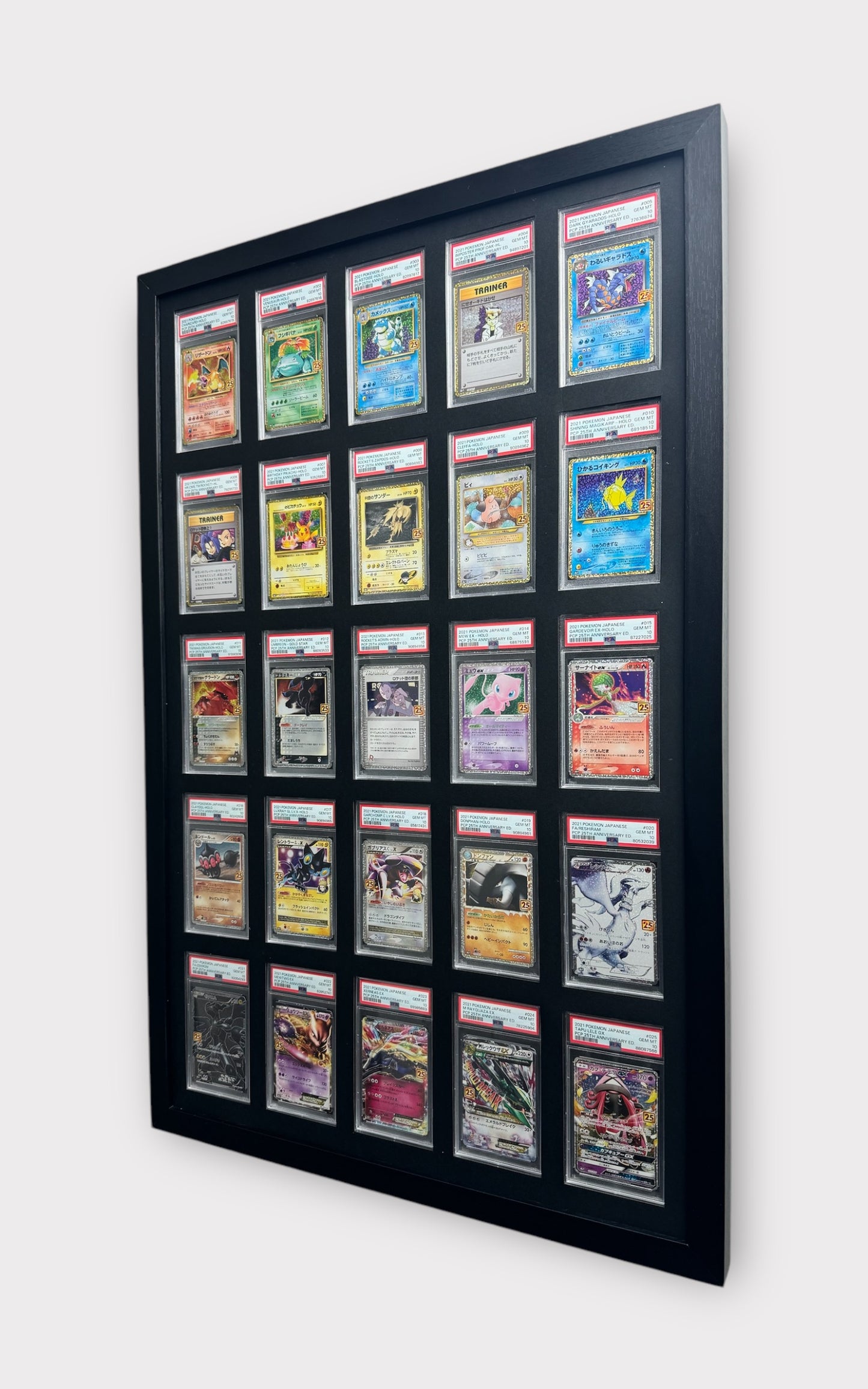 Sold Out - PRE ORDER: 25 Grid PSA/CGC Wall Frame