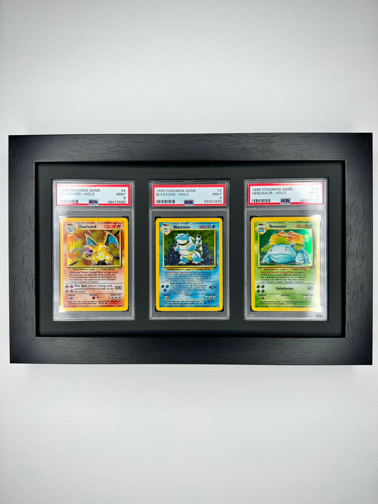 Sold Out: PRE ORDER 3 Grid PSA/CGC Wall Frame