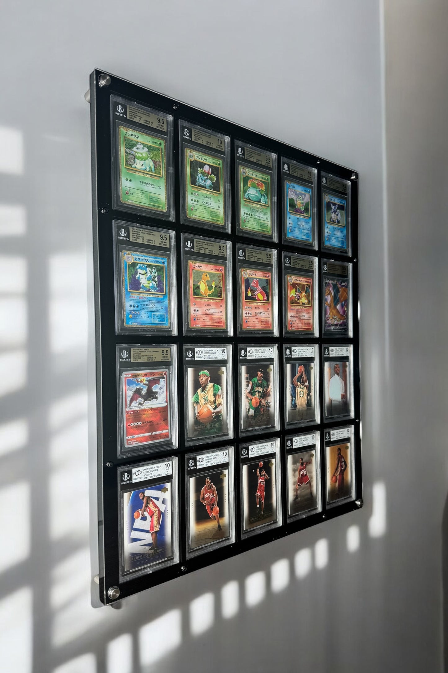 20 Grid Beckett BGS ACRYLIC Wall Frame with UV Protection