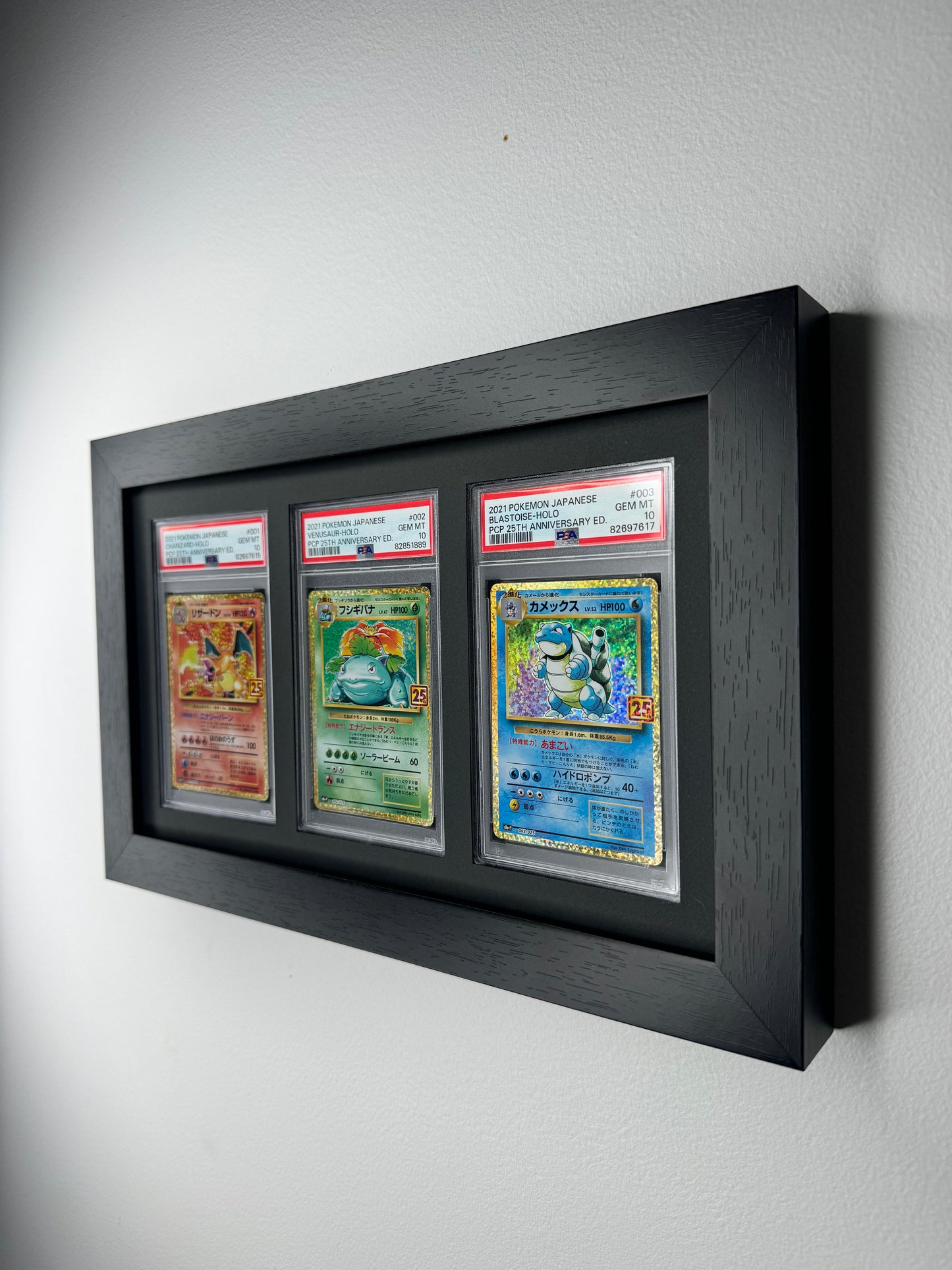 Sold Out: PRE ORDER 3 Grid PSA/CGC Wall Frame