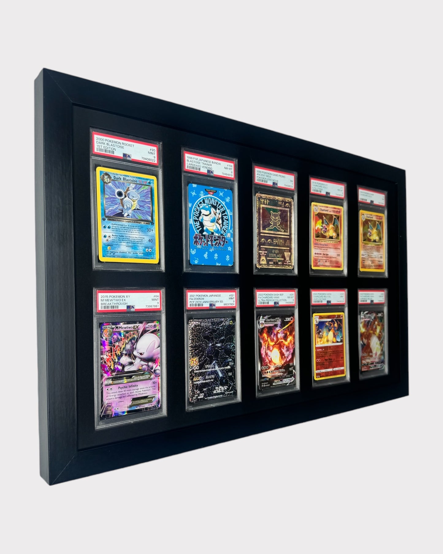 10 Grid PSA/CGC Wall Frame 5x2 Layout