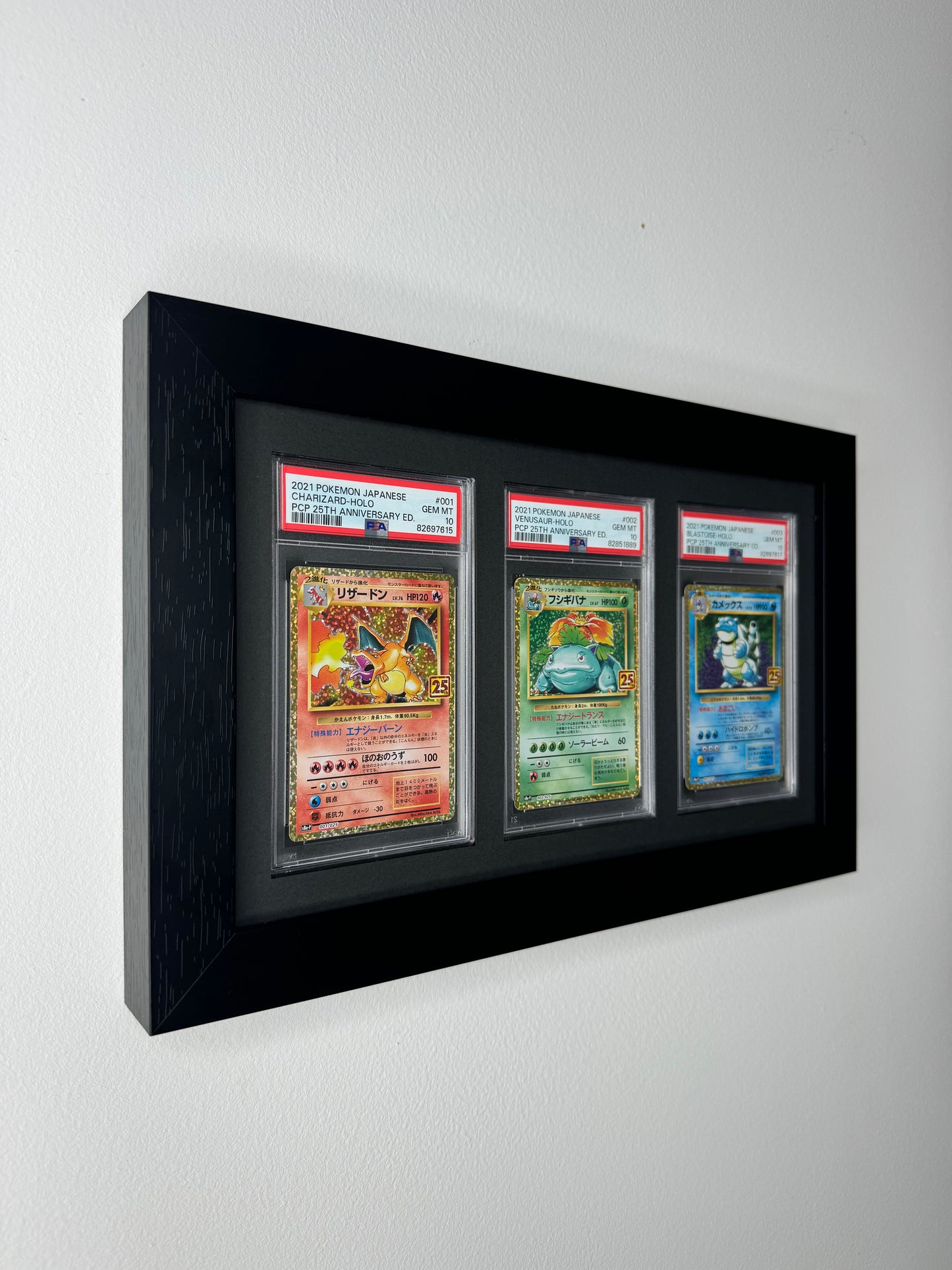 Sold Out: PRE ORDER 3 Grid PSA/CGC Wall Frame