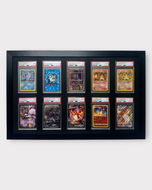 10 Grid PSA/CGC Wall Frame 5x2 Layout