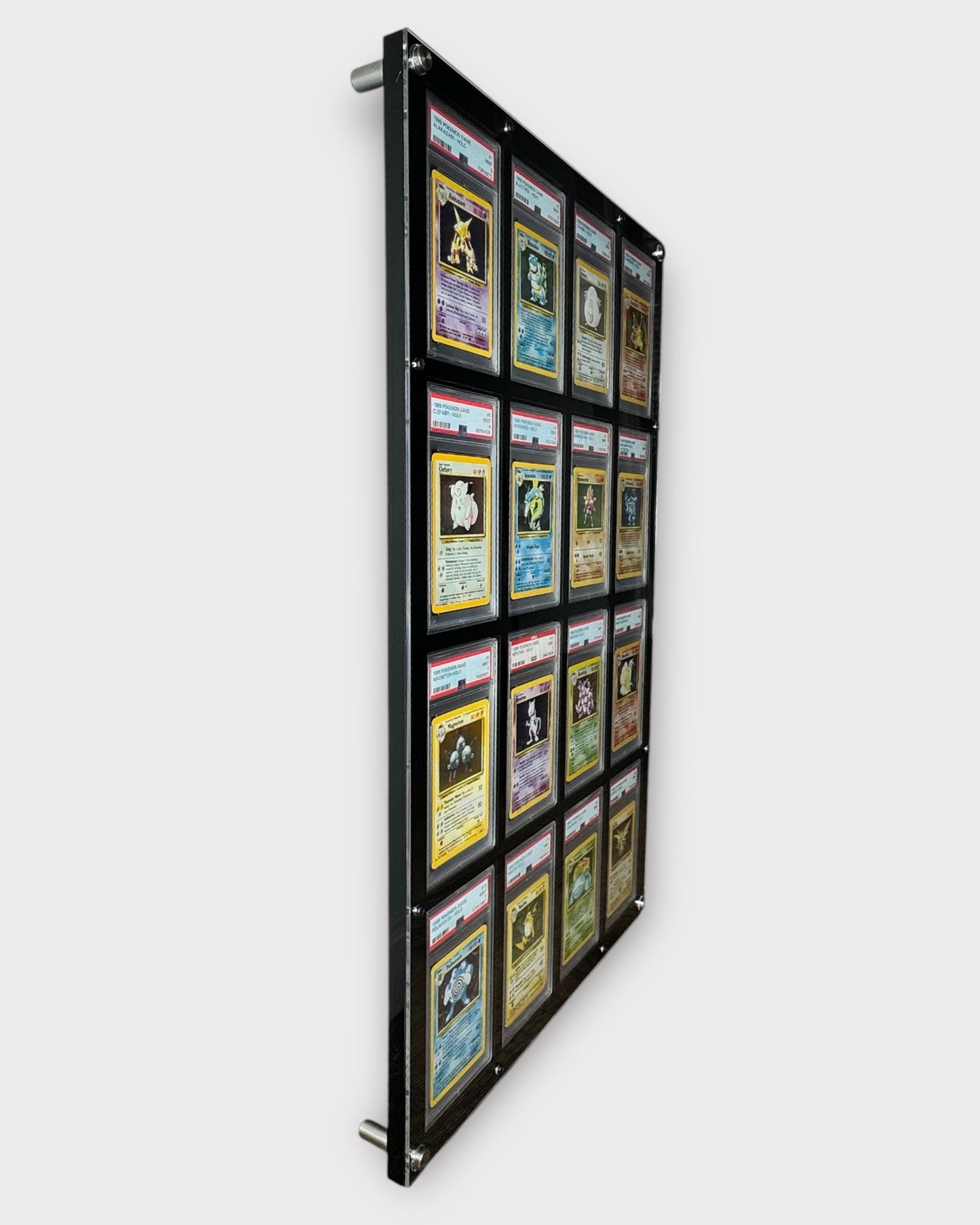 16 Grid PSA/CGC ACRYLIC Wall Frame with UV Protection