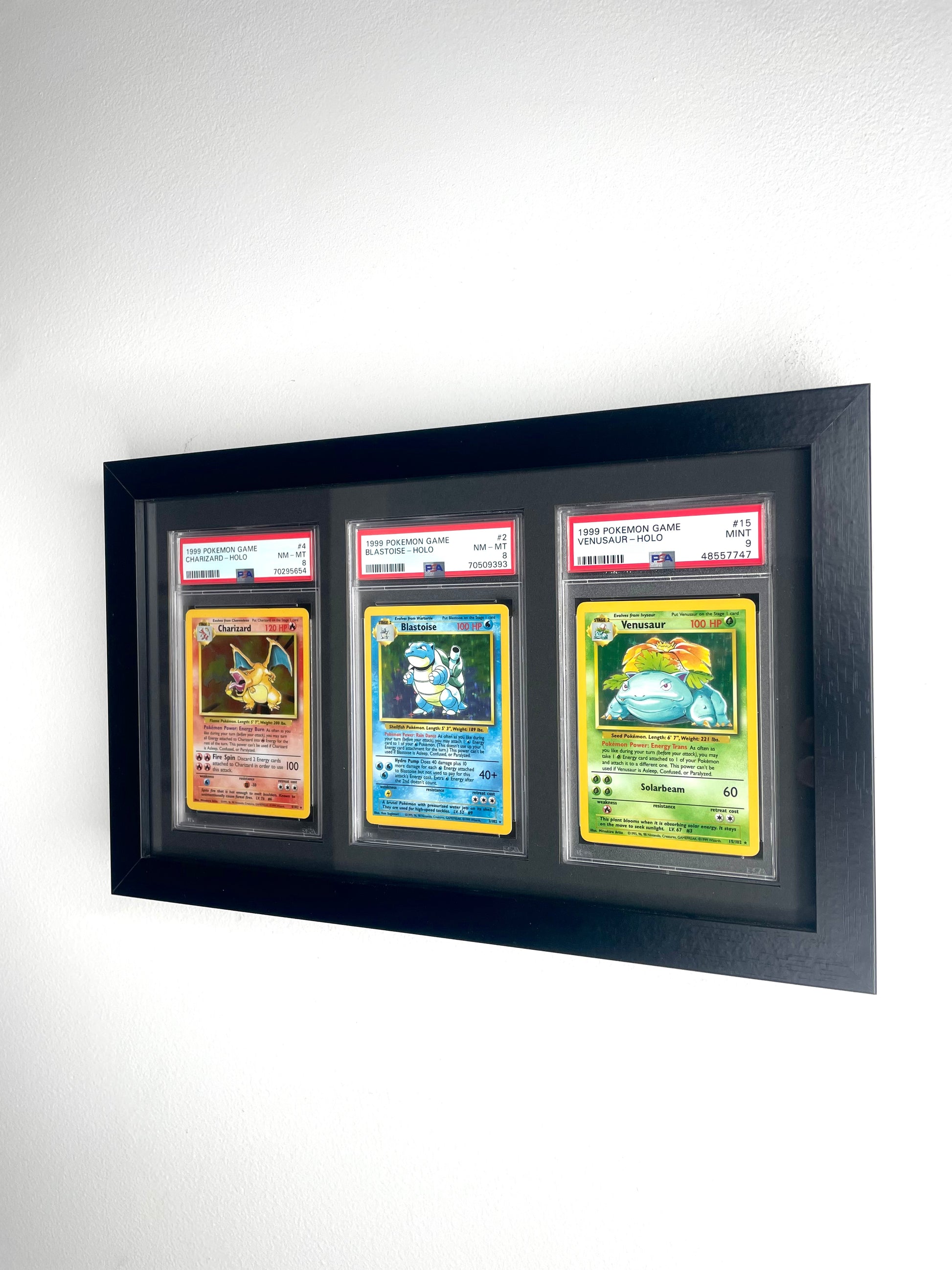 PRE ORDER: 3 Grid PSA/CGC Wall Frame – CardMasterFraming